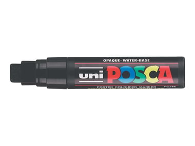 Marqueur Posca - Pointe Extra large - Noir - PC17K