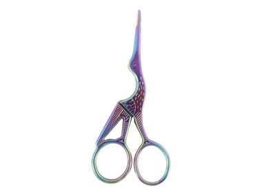 Paire de ciseaux Héron Créalia 11,5 cm - Violet irisé