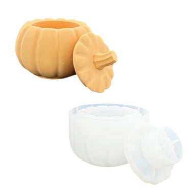 Moule en silicone Jesmonite - Citrouille 