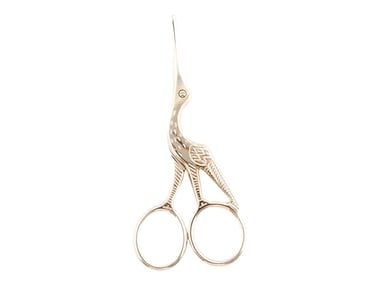 Ciseaux héron doré 11,5cm  Créalia