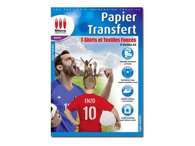 Papier Transfert Flocage vêtement