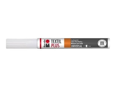 Marqueur textile - Marabu Textil painter plus 3mm - blanc