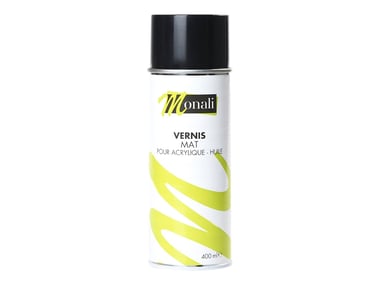 Vernis aérosol acrylique mat - 400 ml