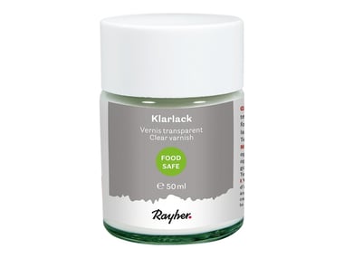 Vernis alimentaire transparent Rayher - 50 ml