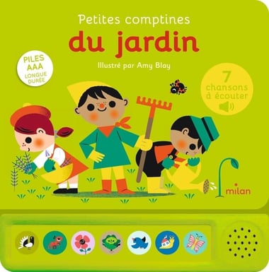 Livre musical jardin