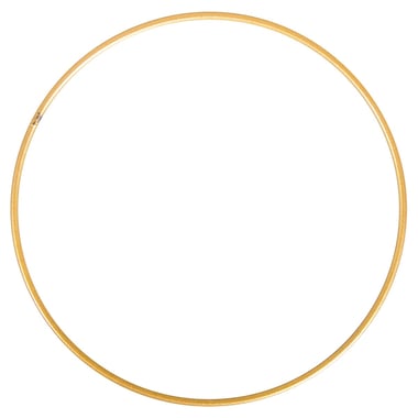 Anneau en métal - or - 25cm