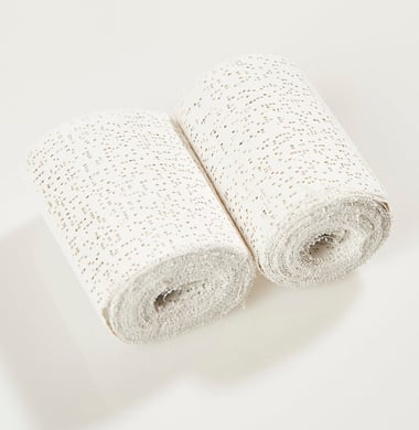 2 bandes plâtrées 8 cm x 3 m
