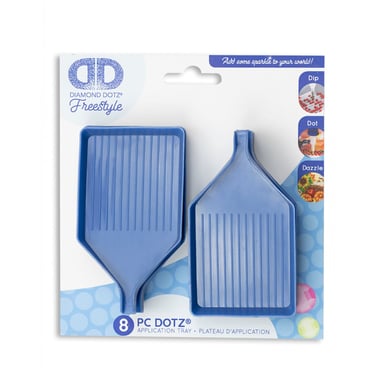 Lot de 8 plateaux pour broderie diamant - Diamond Dotz