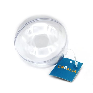 Boule plastique 7cm - Créalia