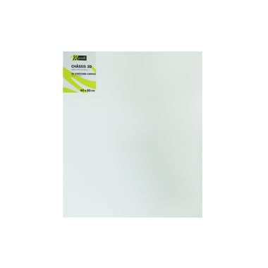 Châssis - toile 3D 100% coton Monali - 60 x 80 cm