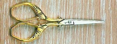 Ciseaux de broderie DMC - 9 cm - Paon