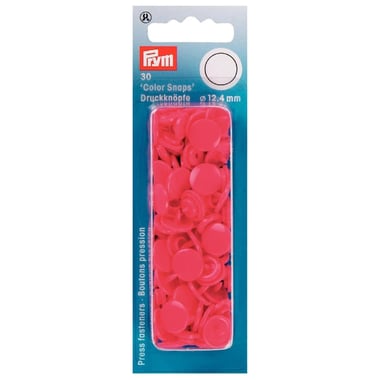 Boutons Pression Color Snaps - framboise fuschia - 12.4 mm