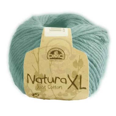 Pelote de fil à crocheter 100% coton - DMC - Coton Natura XL - Vert lichen 07