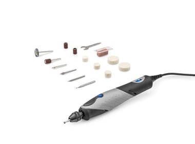 Stylo et Outil Rotatif Multifonction avec 15 Accessoires Dremel - Dremel 2050-15 STYLO+