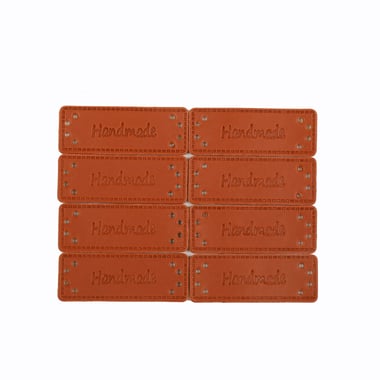 Étiquettes à coudre « Handmade » x8 - Créalia