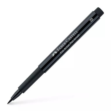 Feutre Faber-Castell - Pointe brush B - noir - Pitt Artist Pen