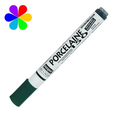 Feutre porcelaine pointe fine - Pébéo  - Amazonite - Porcelaine 150