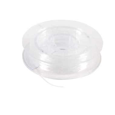 Fil élastique nylon 0,5 mm x 10 m Créalia - Transparent