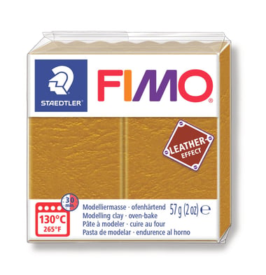 Fimo Effect Leather - Ocre 8020-179 - 57 g