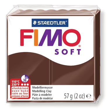 Fimo Soft - Chocolat 8020-T75 - 57 g