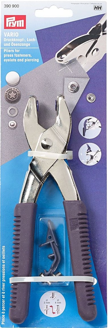 Pince Vario avec outils pour pose de pressions 