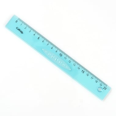 Règle en plastique incassable - 20 cm - Cultura