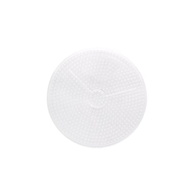 Plaque ronde support pour perles à repasser Créalia - Transparente
