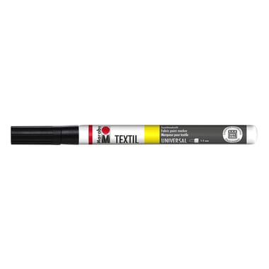 Marqueur textile - Marabu Textil painter 1-2mm - noir