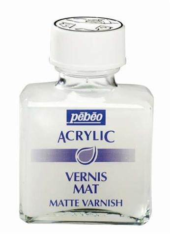 Vernis acrylique - Mat phase aqueuse Pébéo Artist Acrylics- 75 ml