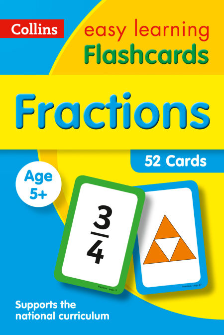 Fractions Flashcards - Prepare for Preschool with easy home learning