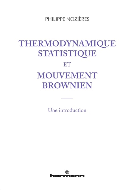 Thermodynamique statistique et mouvement brownien - Une introduction