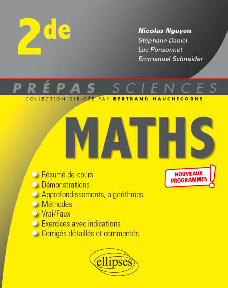 Maths - 2de - 2e édition