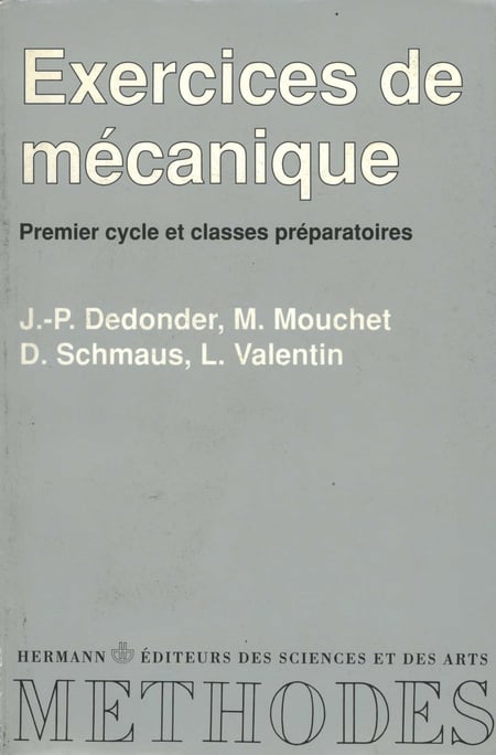 Exercices de mécanique