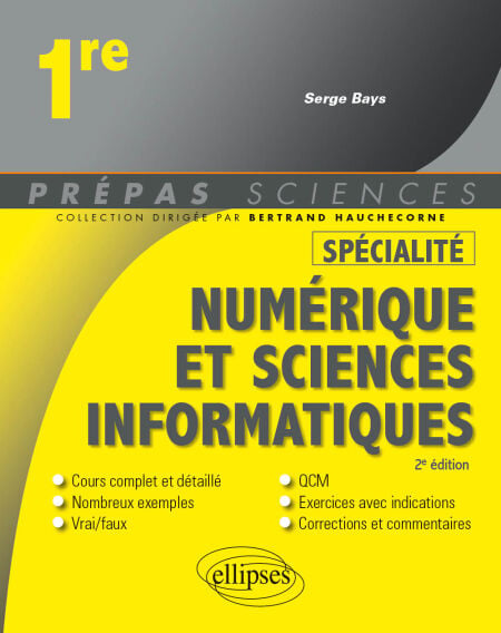 Spécialité Numérique et sciences informatiques - 1re