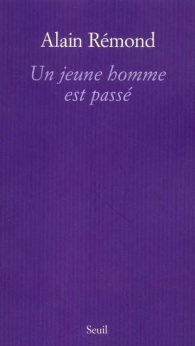 Un jeune homme est passé