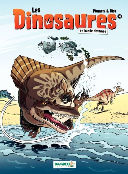Les Dinosaures en BD - Tome 4 - tome 4