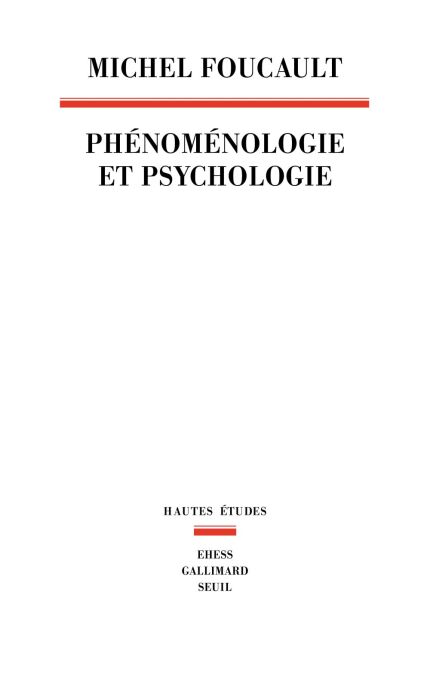 Phénoménologie et Psychologie - 1953-1954