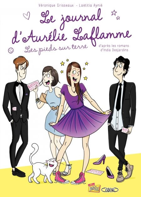 Le Journal d'Aurélie Laflamme - Tome 5 - Les pieds sur terre