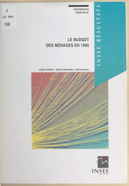 Le budget des ménages en 1995