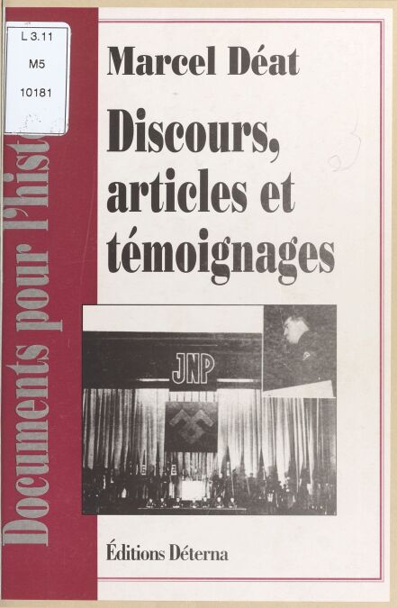 Discours, articles et témoignages