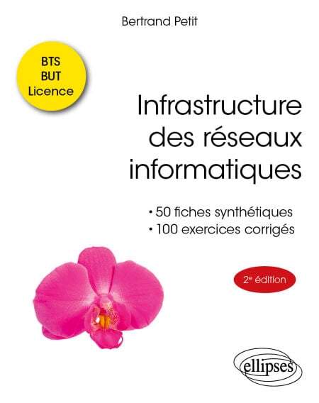 Infrastructure des réseaux informatiques - 50 fiches synthétiques et 100 exercices corrigés