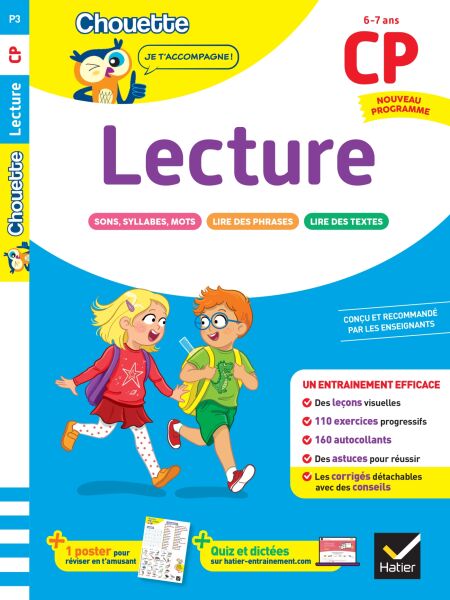 Lecture CP - Cahier de soutien nouveau programme - Leçons et exercices corrigés