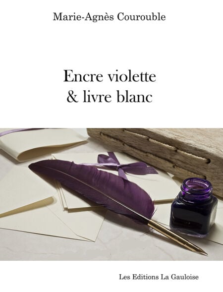Encre violette &amp; Livre blanc