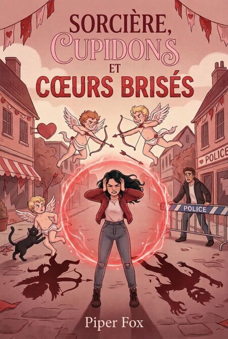 Sorcière, Cupidons et Cœurs Brisés ( Livre 4 ) - Magie &amp; Crimes, #4