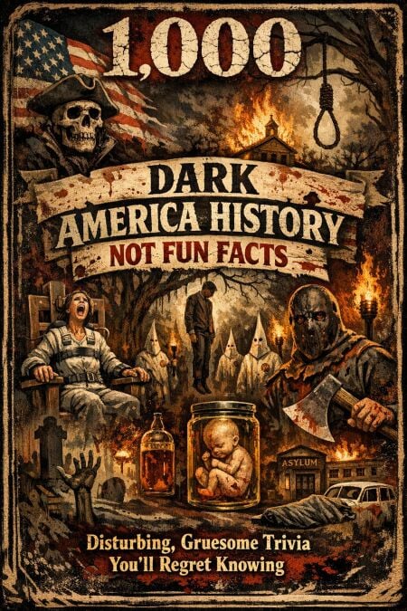 1000 Dark America History Not Fun Facts: Disturbing, Gruesome Trivia You’ll Regret Knowing