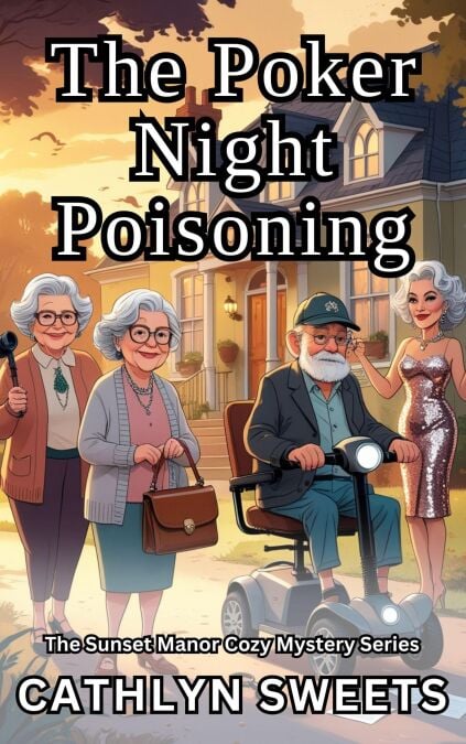 The Poker Night Poisoning - The Sunset Manor Mystery Series, #12