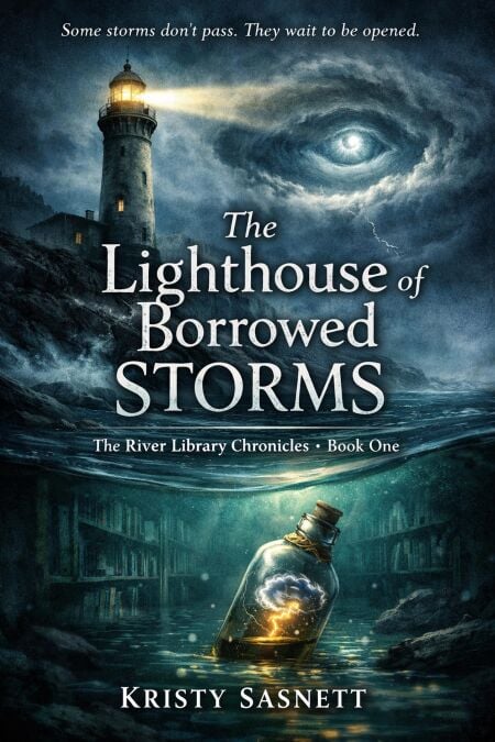 The Lighthouse of Borrowed Storms - The River Library Chronicles (Book One), #1