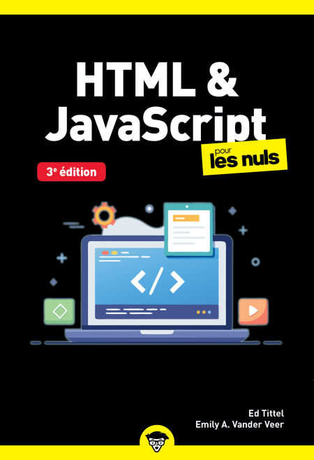 HTML &amp; JavaScript pour les Nuls poche - 3e édition, javascript, web, html, script, rollover, site web