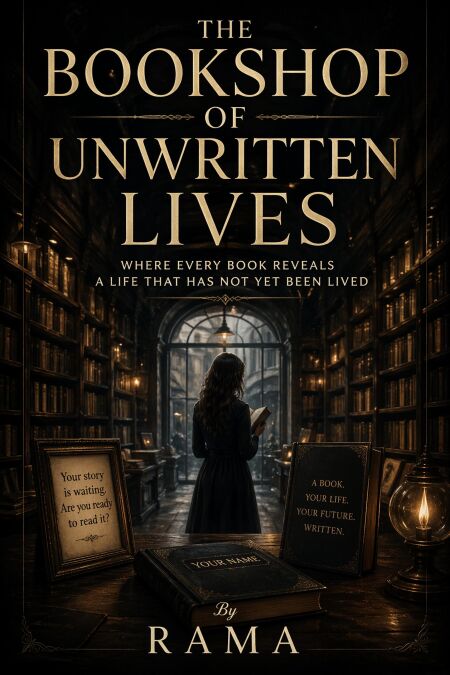 THE BOOKSHOP OF UNWRITTEN LIVES Where Every Book Reveals a Life That Has Not Yet Been Lived