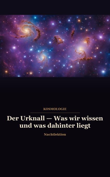 Der Urknall — Was wir wissen und was dahinter liegt - Kosmologie